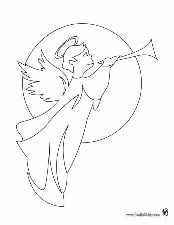 Angel Coloring Pages Print Out Angel Color Page Free Guardian ...