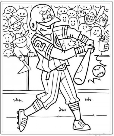 SF Giants Baseball Coloring Pages - Get Coloring Pages