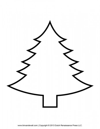 Christmas Tree Outline - aegisfilmsales