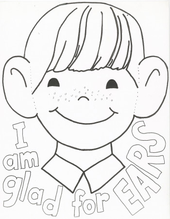 Coloring Pages Of Ears