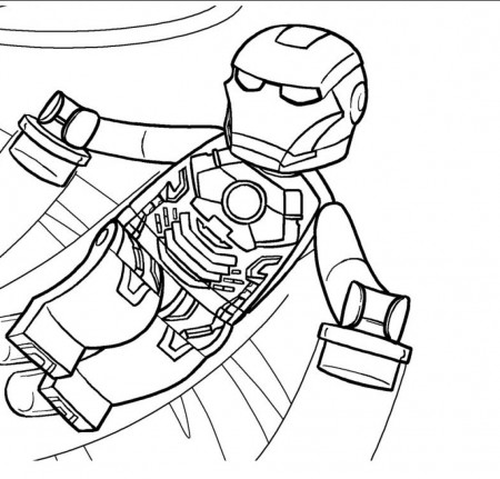 The Most Elegant and Stunning Lego Marvel Coloring Pages intended ...