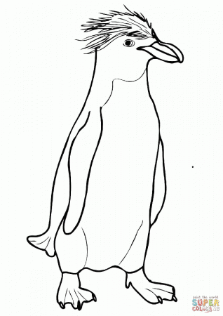 Penguin Coloring Pages | Best Coloring Page Site