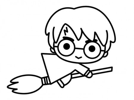 Cute Harry Potter Coloring Page - Free ...