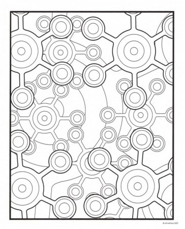 flower rose window 100410. how to color geometric color sheets pa ...
