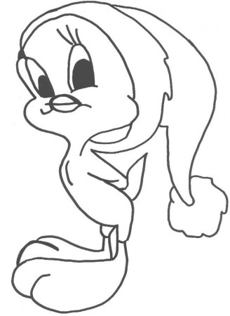 7 Pics of Tweety Christmas Coloring Pages - Christmas Bird ...