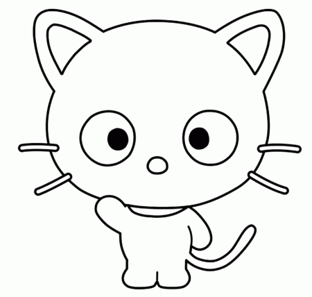 Lovely Chococat Coloring Pages - Chococat Coloring Pages - Coloring Pages  For Kids And Adults