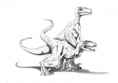 Jurassic World Velociraptor Coloring Pages. raptor coloring pages ...