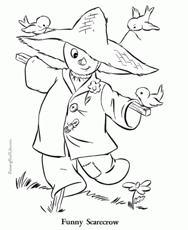 Autumn Coloring Sheets