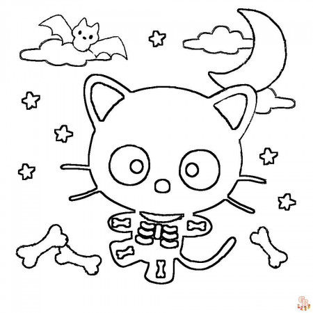 Chococat Coloring Pages: Printable, Free, and Easy for Kids