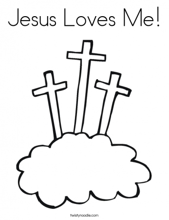 11 Pics of Printables Coloring Pages Jesus Loves Me Signs - Jesus ...
