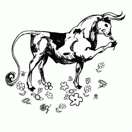 Ferdinand The Bull Coloring Page