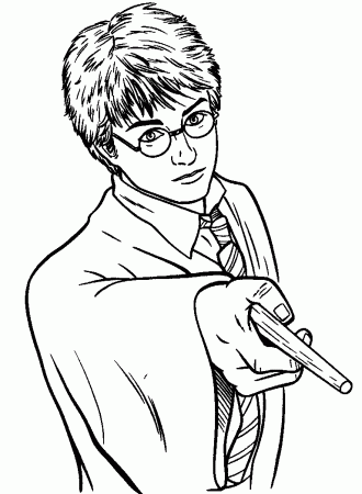 Harry Potter Coloring Sheets for Kids | www.kidscoloringpages.online