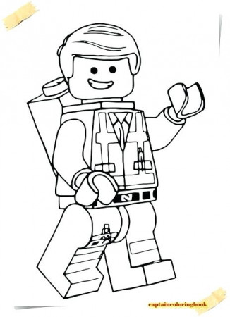 Free Printable Coloring Pages Lego Movie 2 - Pusat Hobi