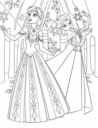 Coloring pages | Frozen Coloring ...