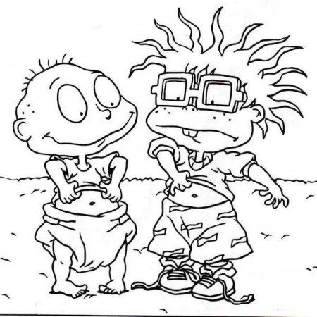 Rugrats And Tommy Pickles Coloring Pages | Cartoon coloring pages, Cute  coloring pages, Coloring pages for kids