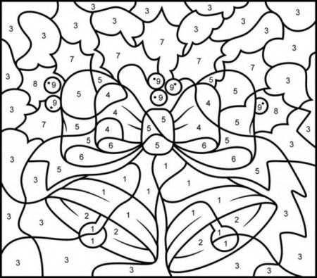 25+ Marvelous Photo of Color By Number Coloring Pages - albanysinsanity.com  | Christmas color by number, Christmas coloring sheets, Christmas coloring  books