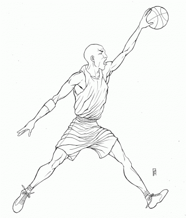 Jordan Shoes - Coloring Pages for Kids and for Adults