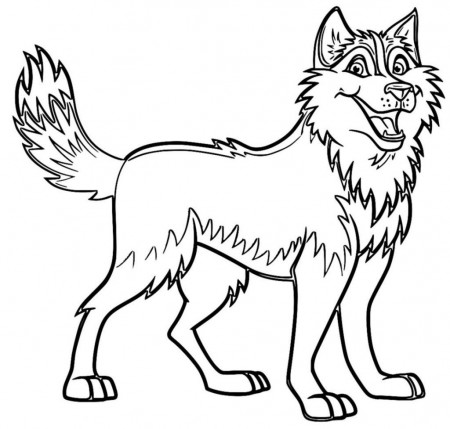 Husky Coloring Pages | Dog coloring page, Shark coloring pages ...
