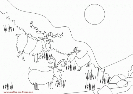 Lines Billy Goats Gruff Coloring Pages Az Coloring Pages ...