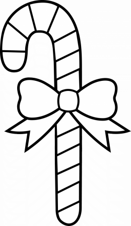 Christmas Line Drawings ClipArt Best 267405 Candy Canes Coloring Pages