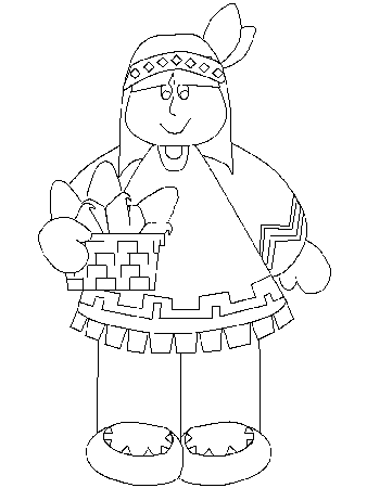 Native American Coloring Pageshtmlnative American Coloring Pages 6 