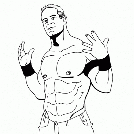 wwe coloring pages of john cena image search results