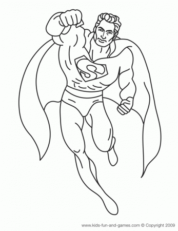 Superman Colouring Pages PrintableJlongok Printable | Jlongok 