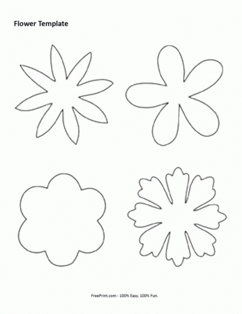 flower template | Printable Ideas