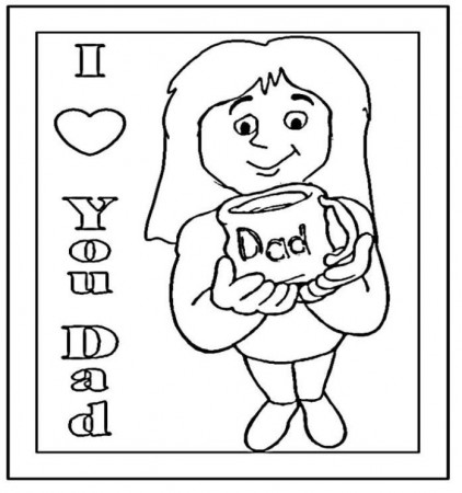 Father's Day Coloring Pages | coloring pages