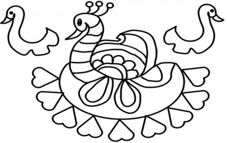 Rangoli Coloring Pages - Free Coloring Pages For KidsFree Coloring 