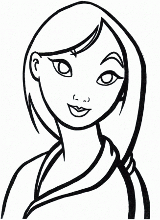 princess faces Colouring Pages (page 2)