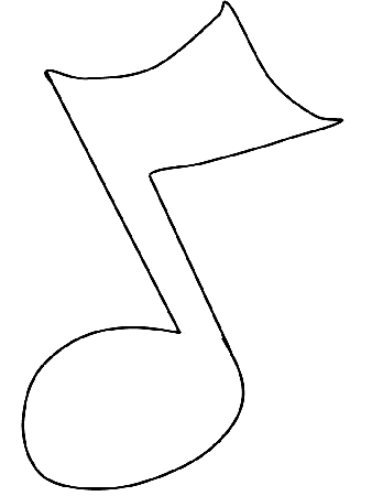 Coloring Pages Of Music Notes 327 | Free Printable Coloring Pages