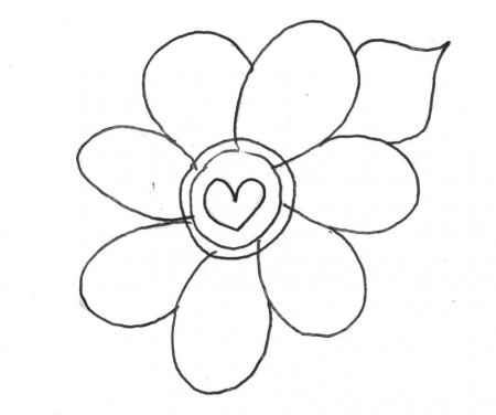 Printable Coloring Pages Of Spring Flowers