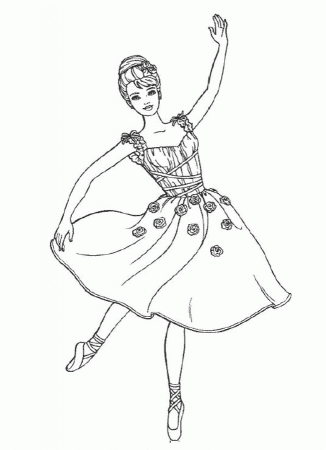 Dance Coloring Pages For Kids - Free Printable Coloring Pages 