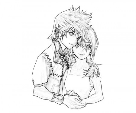 coloring pages of anime couples | download free printable coloring 