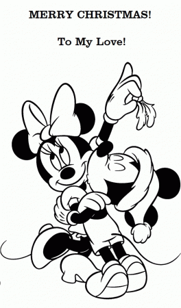 Mickey Mouse And Minnie Mouse | Coloring