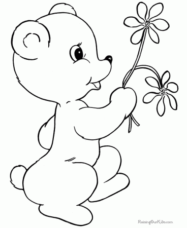 st valentine's day coloring pages