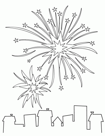 4th of July Coloring Pages | Make and Takes