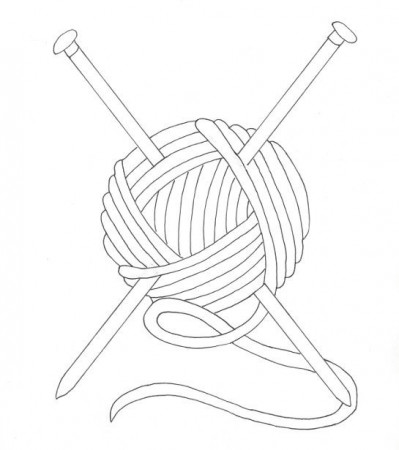 Ball of Yarn Coloring Page | Coloring pages, Wee folk art, Thanksgiving coloring  pages