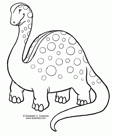 free printable dinosaur coloring pages image 4. dinosaurs coloring ...
