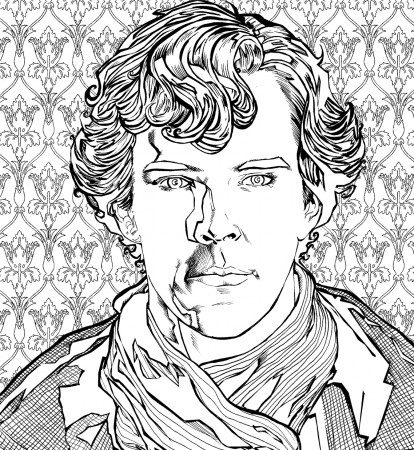 Sherlock #5 (TV Shows) – Printable coloring pages