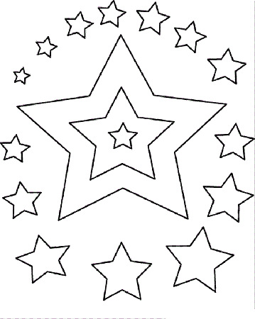 Star Coloring Pages | Free Printable Pictures - Coloring Home