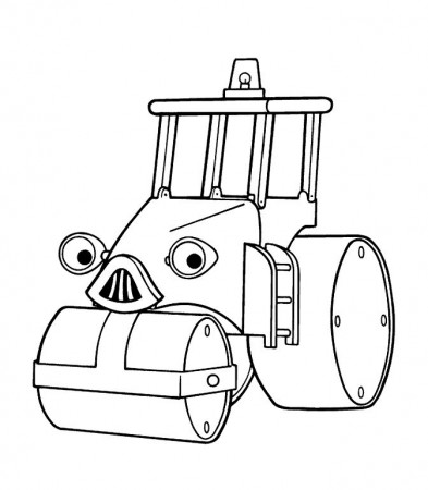 Roley The Bus Voltage Coloring Pages - Bob The Builder Coloring ...