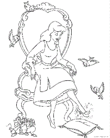 Print princess glass shoes cinderella s for kids56dc Coloring pages