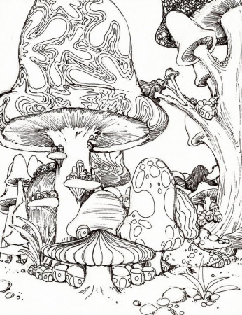 7 Best Images of Free Printable Psychedelic Coloring Pages ...