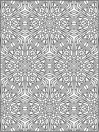 Printable Tessellation Coloring Sheets - High Quality Coloring Pages