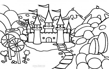 Printable Candyland Coloring Pages For Kids