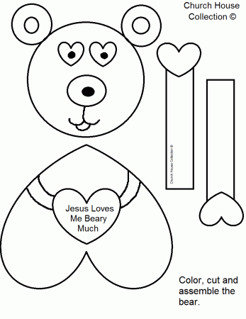 Jesus Loves You Coloring