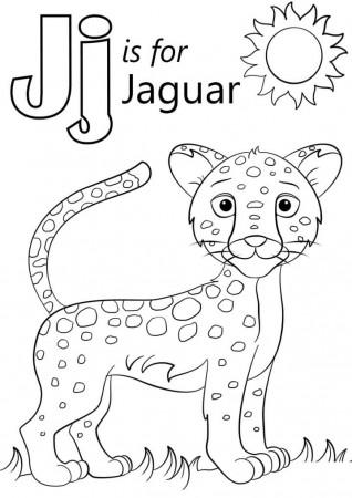 Letter J Coloring Pages - Free Printable Coloring Pages for Kids