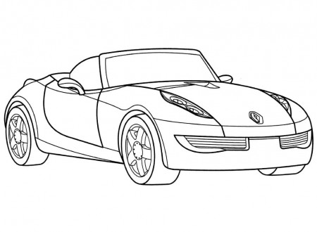 Renault coloring pages